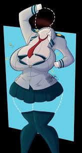 my hero academia, tooru hagakure, lonely-labs, armpits, arms up - Rule 34  XYZ