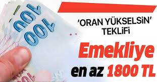 Eger Gerceklesirse En Dusuk Emekli Maasi Bin 800 Lirayi Bulacak Takvim