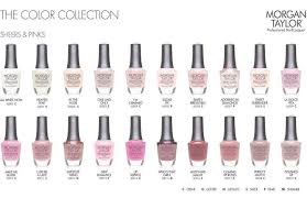 Nail Art Morgan Taylor Color Chart