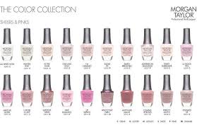 Nail Art Morgan Taylor Color Chart