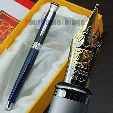 Aliexpress Com Buy Picasso 903 Deep Blue Fountain Pen M Nib Dream Series Free Shipping From Reliable Fountain Cho Pen Shop Blue Fountain Office Supplies Pens