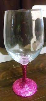 Glitter Wine Glasses Paint With Mod Podge And Pour Glitter Once Dry Spray Mod Podge Hi Shine Clear Acrylic Sealer Glitter Wine Glasses Glitter Wine Wine