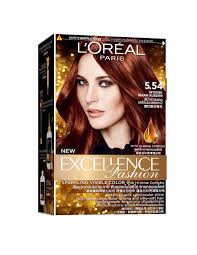 How to get rich auburn hair from a box dye. Excellence Fashion 5 54 Intense Warm Auburn Hair Color Permanent Hair Color L Oreal Paris Malaysia