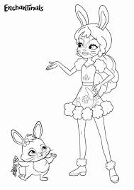 Daniessa and sprint the deer. Enchantimals Coloring Pages Free Coloring Pages Ideas
