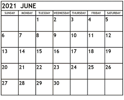 The 2021 calendar blue is a single page annual calendar with simple. Free June 2021 Calendar Pdf With Usa Holidays Printable Blank Calendar 2021 Pdf Template