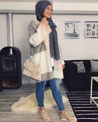 Winter Knitted Hijab Outfits Just Trendy Girls Hijabi Outfits Casual Hijab Outfit Hijab Fashion