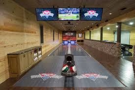 custom bowling alleys in homes