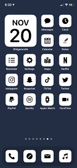 Not only that, but you also have widgets too on ios 14, which is awesome. Black White Minimal App Icons For Ios Download Now