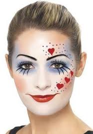 Zestaw Make Up Pajac Najbardziej Zabawne Funidelia Clown Schminken Frau Karneval Schminken Fasching Schminken