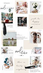 Pay attention to how graphics interact with words or letters. How To Create An Instagram Puzzle Feed Canva Template Elephant On The Road