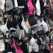 Mass Merchandising 10 Bras At Dollar General Fixtures Close Up Dollar General Bra Dollar