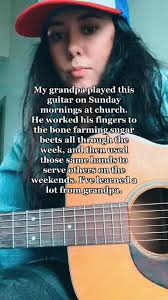 My grandpa played this guitar