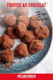 Les Truffes Au Chocolat Keto Truffes Au Chocolat Recette Truffe Chocolat Recette Sans Sucre