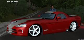 San andreas (gta:sa) tutorial in the other/misc category, submitted by aleccsandar. Dodge Viper Dff Only For Gta San Andreas Ios Android