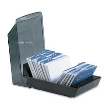 Includes alphabetized tabs and cards. Rolodex 67208 Rolodex Covered Tray Business Card File 100 Sleeves 200 Card Capacity Bk Ske Buy Online In Aruba At Aruba Desertcart Com Productid 11296807