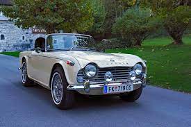 Fluidr Hannes Frick S Triumph Tr4a Irs Set In 2021 Triumph Cars British Sports Cars Triumph