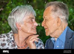 Before the kiss hi-res stock photography and images