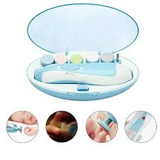 Electric Baby Nail File With Light Safe Baby Nail Trimmer Clipper Electric Nail Clippers Kit With 6 Grinding Heads For Newborn Infant Toddler Kids Toes And Fingernails Walmart Com Walmart Com