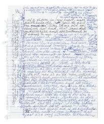 Handwritten Manuscript Pages From Classic Novels Marilynne Robinson Manuscript Classic Books