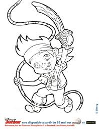 Coloriage Disney Jake Le Pirate Coloriage Disney Coloriage Pirates Dessin