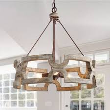 You'll want to find a pendant, a chandelier or another form of lighting that complements the design of your kitchen. Farmhouse Wood Drum Chandelier 3 Lights Pendant Lighting For Kitchen Island Lighting Walmart Com Walmart Com