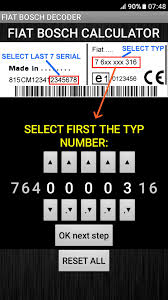 Fiat bosch radio code unlock here. Radio Code Fits Bosch Fiat Decoder For Android Apk Download
