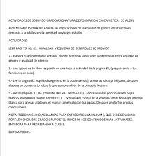 El cuaderno de prácticas escolares de formación cívica y ética de tercer grado de secundaria, pretende favorecer el logro de los aprendizajes esperados y el desarrollo de las ocho competencias cívicas y éticas plasmadas en el programa de estudios 2011 de esta asignatura. Actividades De Geografia Y Secundaria Villa Bernal Facebook