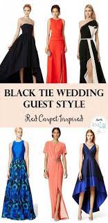 So if you do choose to wear black to a wedding, make sure your look is in good taste. 51 Best Ideas For Wedding Guest Attire Winter Black Tie Black Tie Wedding Guests Black Tie Wedding Guest Dress Wedding Attire Guest