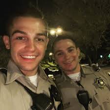 Ovfd dressed in blues, looking good