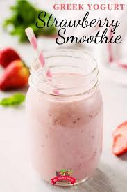 Lemonade strawberries grape pear berry juice blend fat free vanilla frozen yogurt raspberry sherbet peaches blue spirulina. Greek Yogurt Strawberry Smoothie The Kitchen Garten