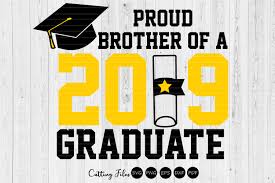 Proud Brother Of A Graduate Graduation Graphic By Hd Art Workshop Creative Fabrica