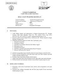 Foto copy sip/srip contoh surat kuasa penarikan cek. Contoh Surat Permintaan Soal Ujian Contoh Surat