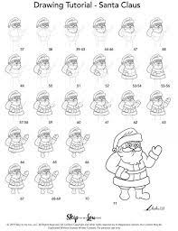 Notice how much easier it is to draw santa's coat with the joint balls in place. How To Draw Santa With Easy Steps Skip To My Lou
