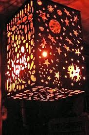 Celestial Light Box Made In Steel By Metal Mountain Metal Art