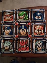 A mega é a plataforma que faz a gestão da atribuição gratuita, dos manuais escolares. Mega Man 3 Hama Perler Project By Bryan Nichols Perles Hama Retro Perle
