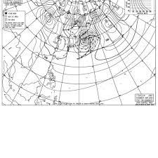 2020年4月1日 地上天気図