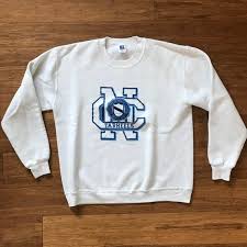 It's all about the details. Vintage 80s University Of North Carolina Tarheels Crewneck Sweatshirt Unc Chapel Hill Sweatshirts Unc Sweatshirt North Carolina Tar Heels