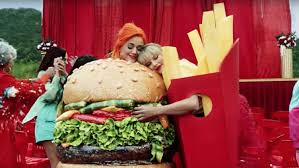 Get bogo classic burgers when you order with uber eats all weekend long. Taylor Swift Is The Fries To Katy Perry S Burger In New Lgbtq Pride Video Los Angeles Times