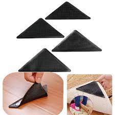 Rug pads come in various materials and thicknesses, and some work best on wood or carpet. 4pcs Carpet Non Slip Mat Reusable Washable Bathroom Kitchen Floor Rug Silicone Grippers Carpet Pad Anti Slip Stickers Mats Fixed Mat Aliexpress