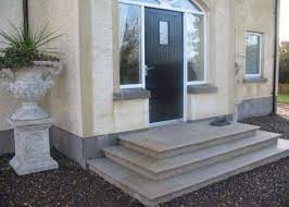 Ideal for indoor and outdoor use, strong and sturdy plastic so won't rust! 59 Trendy Ideas Front Door Steps Ideas Stairs Entrance Exterior Stairs Front Door Steps Best Front Doors