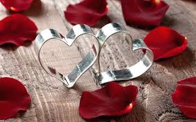 Download Wallpaper 1920x1200 Heart Gift Metal Petals 1920x1200 Hd Background Love Wallpaper Download Valentines Day Pictures Happy Valentines Day Pictures
