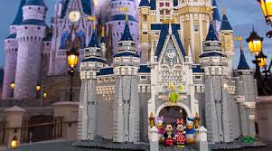 Original 3d crystal puzzle disney minnie & mickey mouse #31047. Disney Castle Lego Smyths Off 51