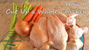 Remove the whole chicken from the refrigerator and let it stand for 10 to 15 minutes to warm up slightly. How To Cut Up A Whole Chicken My Fearless Kitchen