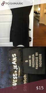 4 25 Guess Black Strapless Dress In 2020 Black Strapless Dress Strapless Dress Dresses