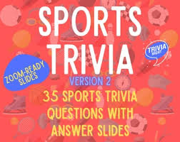 Answer the following barstool sports trivia questions, randomly varying . Sports Trivia Etsy
