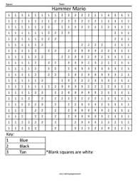 Search through 623,989 free printable colorings at getcolorings. Hammer Mario Color By Number Coloring Squared