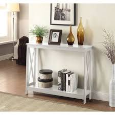 Convenience Concepts Oxford Console Table Black Walmart Com Convenience Concepts Furniture Console Table