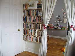 Partially Finished Bookshelves Bookshelves For Small Spaces Small Room Design Small Spaces