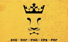 Free Free 153 Lion Svg With Crown SVG PNG EPS DXF File
