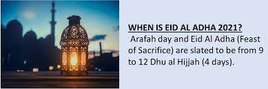 The festival dates are offered based on astronomical assessments. Uae Public Holidays 2021 When Is Eid Al Fitr And Eid Al Adha In 2021 Parenting Mums Dads Gulf News